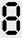 Figure-8 LED digit segment used in digit-only scoreboards